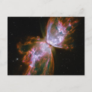Butterfly / Bug Nebula Hubble Space Postcard