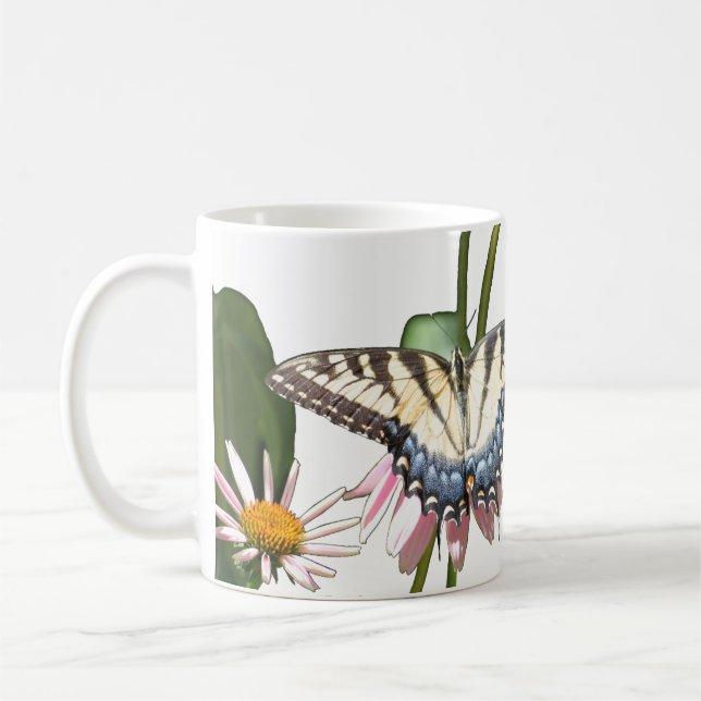 Butterfly & Bumblebee Mug (Left)