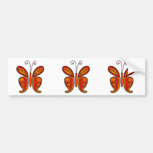 Butterfly Bumper Sticker