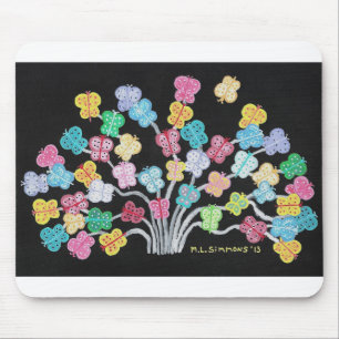 Butterfly Bush Mouse Mat