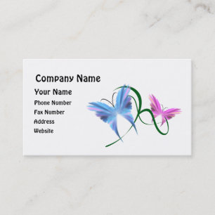 Butterfly Business Card