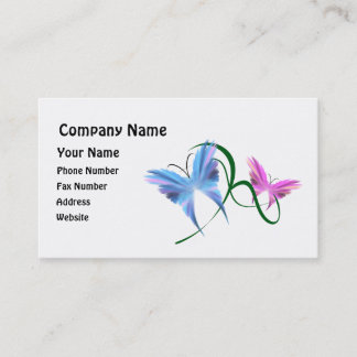 Butterfly Business Card