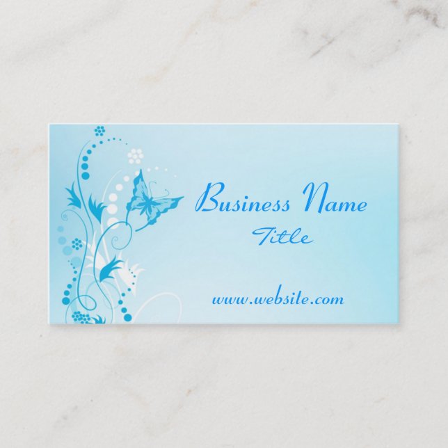 Butterfly Business Card (Front)