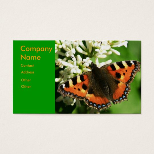 Butterfly - business card