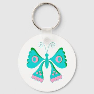 Butterfly Butterflies Kids Stuff Key Ring