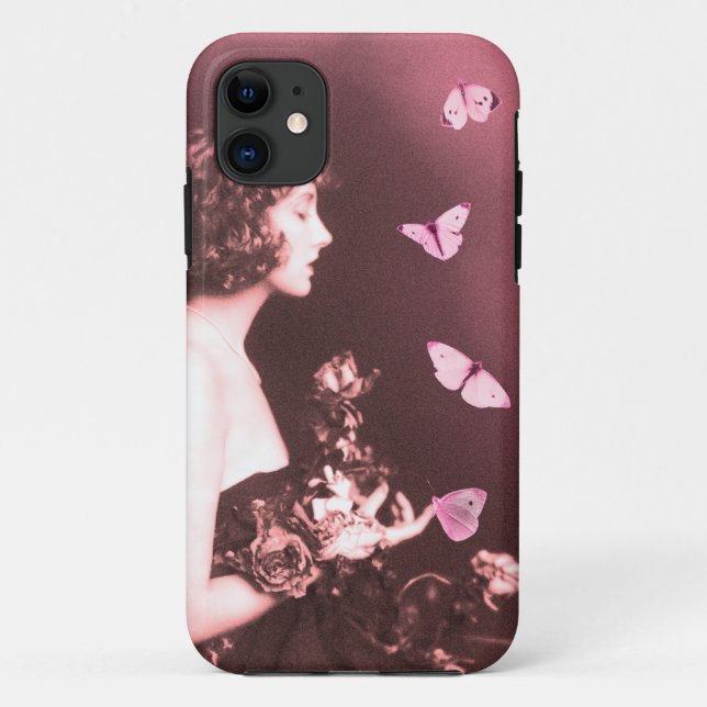 Butterfly, Butterfly Case-Mate iPhone Case (Back)