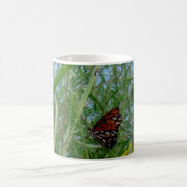 Butterfly by the River Coffee Mug (Center)