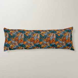 Butterfly Camo Floral Interior Decor Modern Pregna Body Cushion