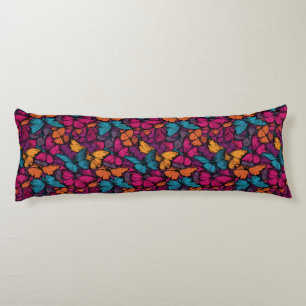 Butterfly Camo Flower Modern Farmhouse Cottagecore Body Cushion