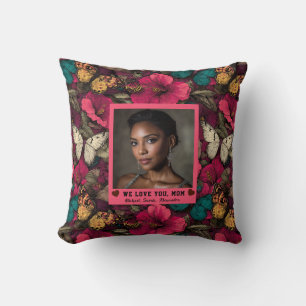 Butterfly Camo Happy Mothers Mum Indoor Decor Cushion