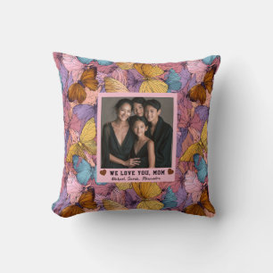 Butterfly Camo Mother Mum Apartment Decor Cushion