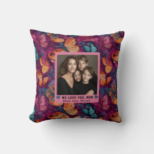 Butterfly Camo Motherhood Decorative Design Cushion