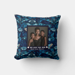 Butterfly Camo Step Mum Mummy Room Makeover Boho Cushion