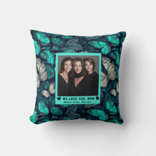 Butterfly Camo Stepmom Mother Aesthetic Decor Cushion