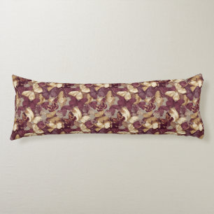 Butterfly Camo Texture Bedroom Decor Western Wedge Body Cushion