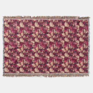 Butterfly Camoflage Rustic Decor Romantic Bed Throw Blanket