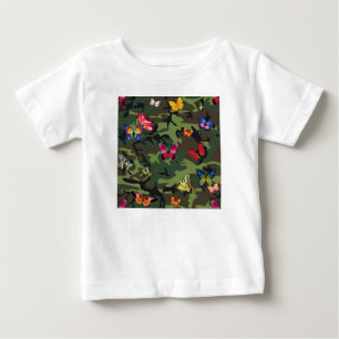 butterfly camouflage baby T-Shirt