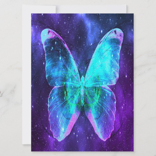 Butterfly canvas gift for Butterfly lover | Cute B (Front)