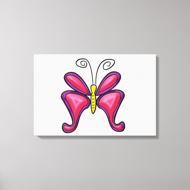 Butterfly Canvas Print (Front)