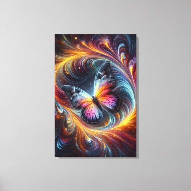 Butterfly  canvas print (Front)