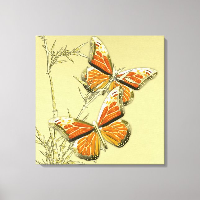 Butterfly Canvas Print (Front)