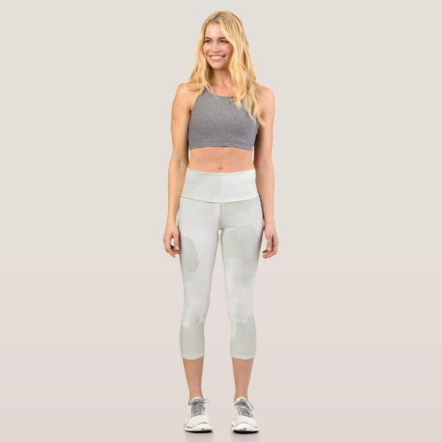 Butterfly Capri Leggings (Front)