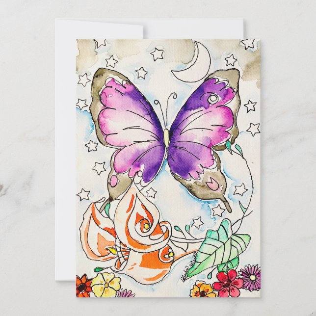 Butterfly Card (Front)
