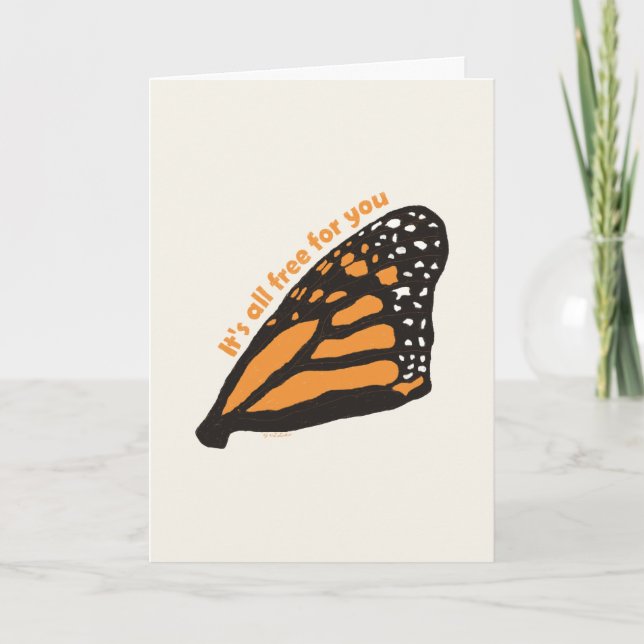 Butterfly Card (Front)