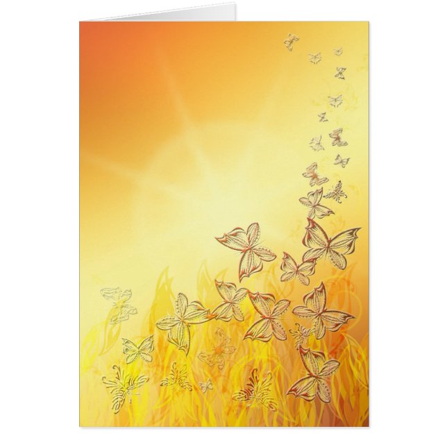 Butterfly card (Front)