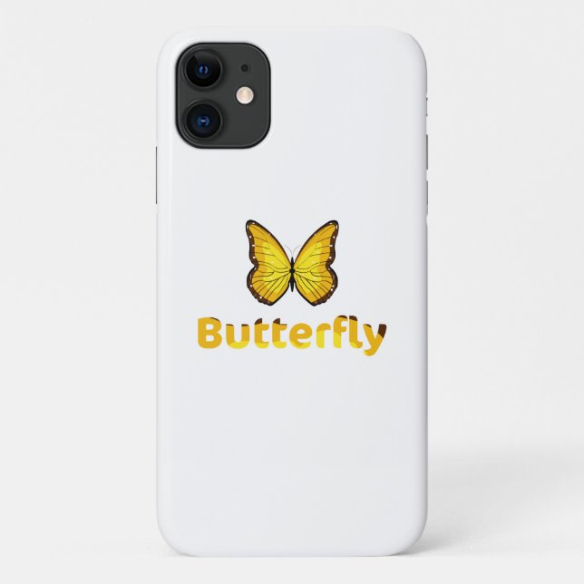Butterfly Case-Mate iPhone Case (Back)