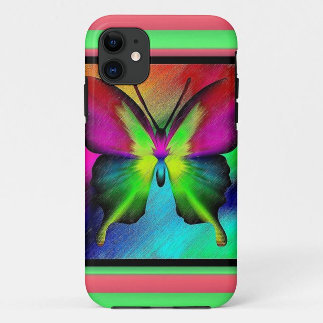 Butterfly Case-Mate iPhone Case (Back)