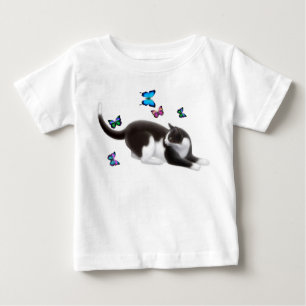 Butterfly Cat Infant T-Shirt
