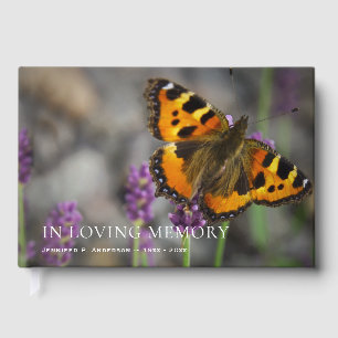 Butterfly Celebration of Life Guest Book