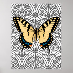 Butterfly Centre of Attention Poster