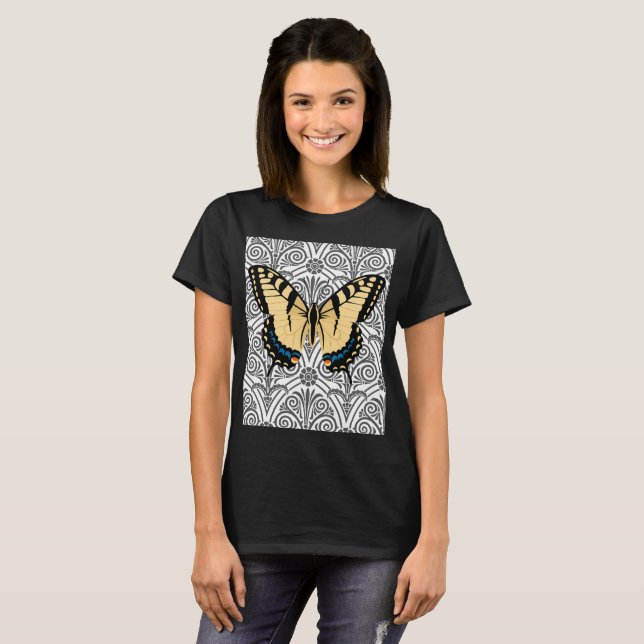 Butterfly Centre of Attention T-Shirt (Front Full)