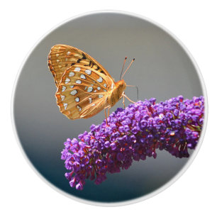 Butterfly Ceramic Knob