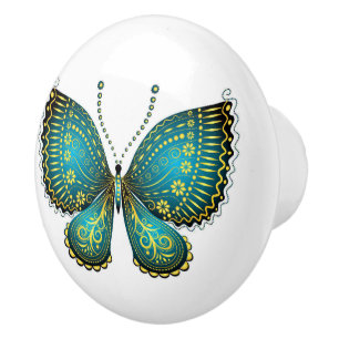Butterfly Ceramic Knobs and Pulls