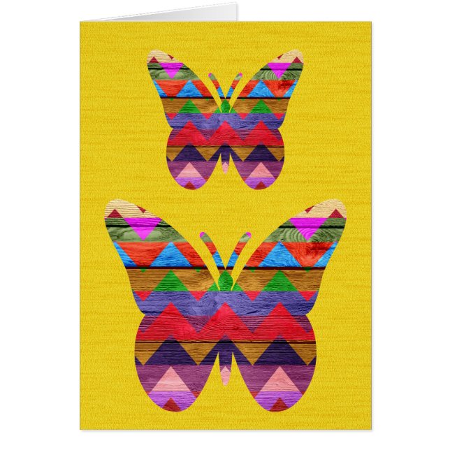 Butterfly Chevron Pattern (Front)