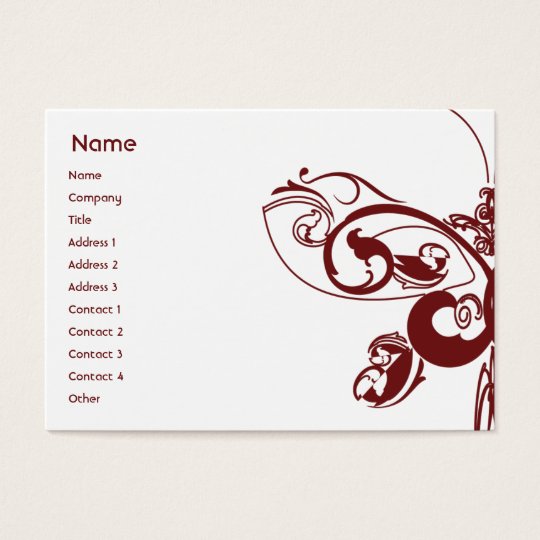 Butterfly - Chubby Business Card