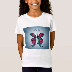 Butterfly Classic Round Sticker Ceramic Ornament T-Shirt