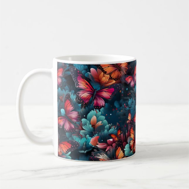 Butterfly Coffee Mug (Left)