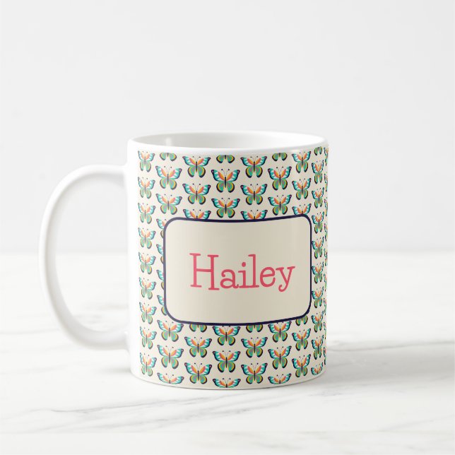 Butterfly Coffee Mug (Left)