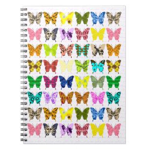 Butterfly Collage Notebook