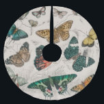 Butterfly Collection Antique Butterflies Brushed Polyester Tree Skirt<br><div class="desc">A collection of butterflies! This is an antique watercolor painting found in the book A History of the Earth and Animated Nature (1820) by Oliver Goldsmith (1730-1774)</div>