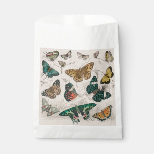 Butterfly Collection Antique Butterflies Favour Bags