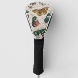 Butterfly Collection Antique Butterflies Golf Head Cover
