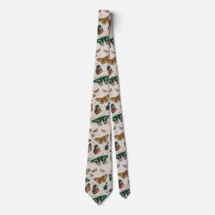 Butterfly Collection Antique Butterflies Tie