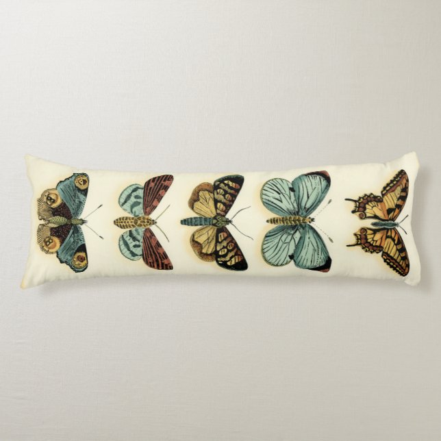 Butterfly Collection by Chariklia Zarris Body Cushion (Front)