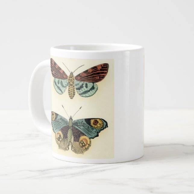 Butterfly Collection by Chariklia Zarris Large Coffee Mug (Front Left)