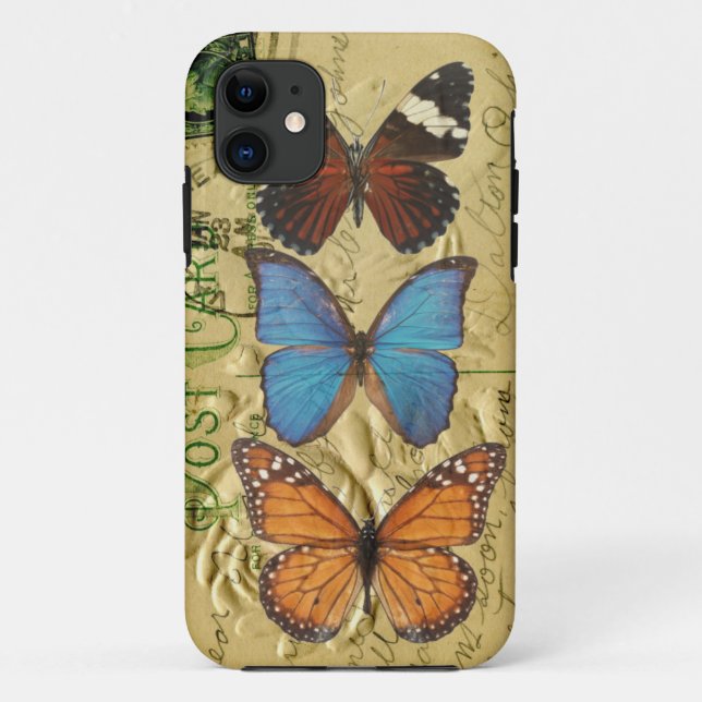 Butterfly collection Case-Mate iPhone case (Back)